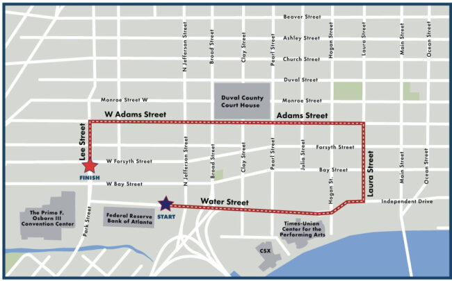 MLK Parade Route