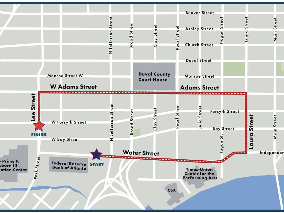 MLK Parade Route