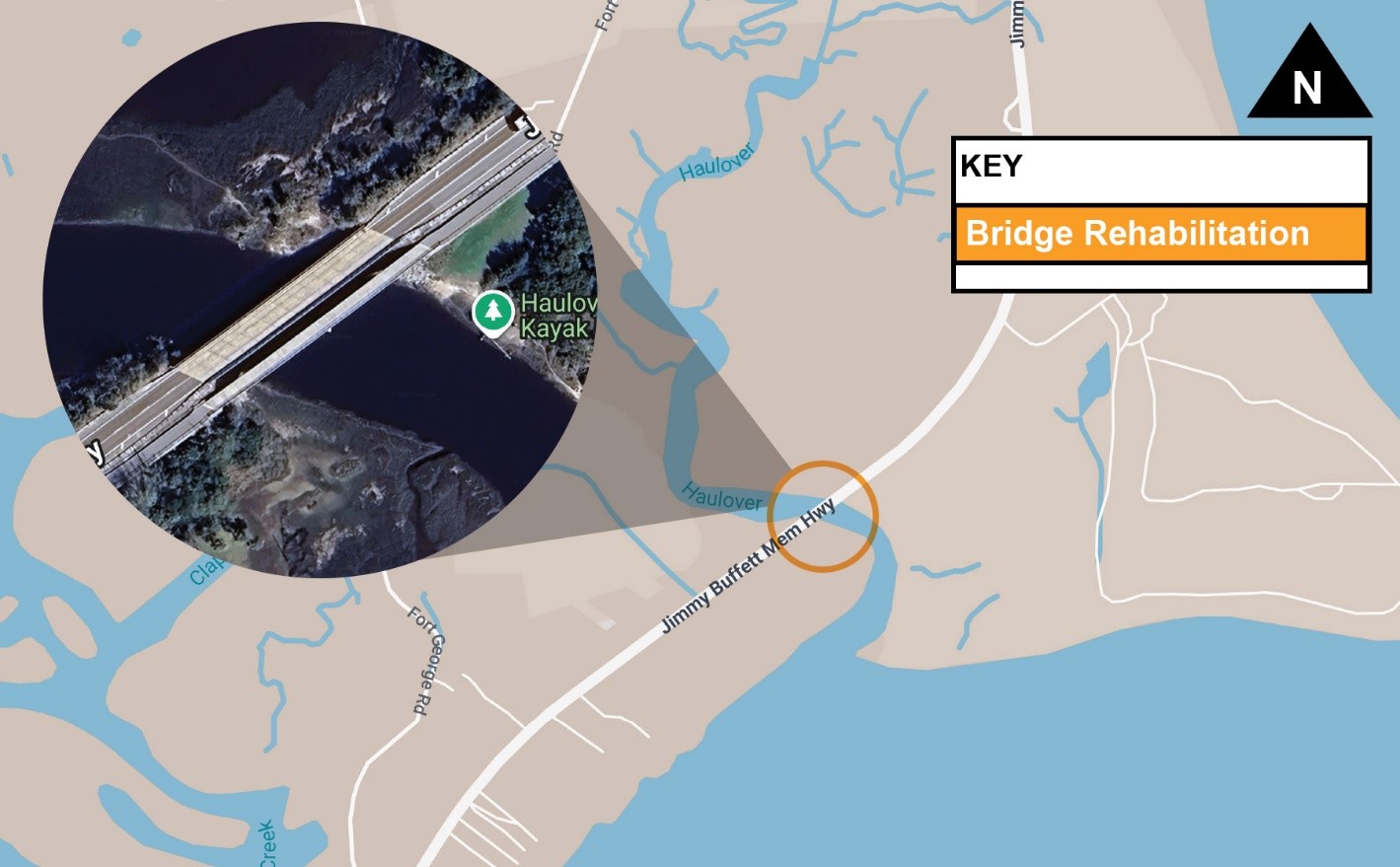 Haulover Creek Bridge Rehabilitation Project Begins on Heckscher