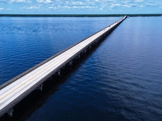 View of Shands Bridge