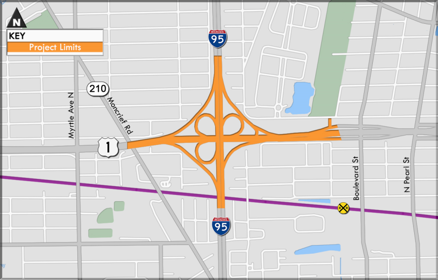Nightly Ramp Closures Scheduled at Boulevard Street and MLK Jr. Parkway
